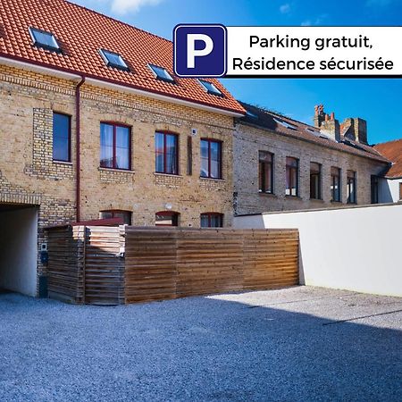Sejour Detente A Saint-Omer - Jacuzzi Prive, Terrasse, Centre-Ville Et Parking Gratuit Dış mekan fotoğraf